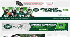 Desktop Screenshot of newyorkjets.com