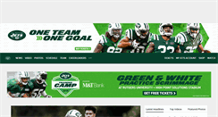 Desktop Screenshot of m.newyorkjets.com